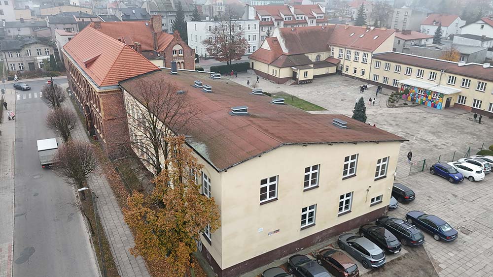 Zdjęcie z drona - rzeczywiste
